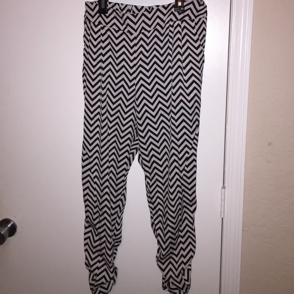 Black and white pants!