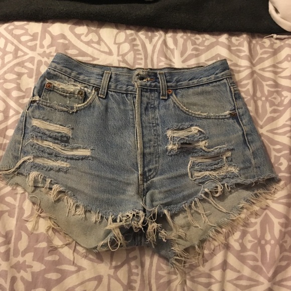 Levi Strauss High Waisted Shorts
