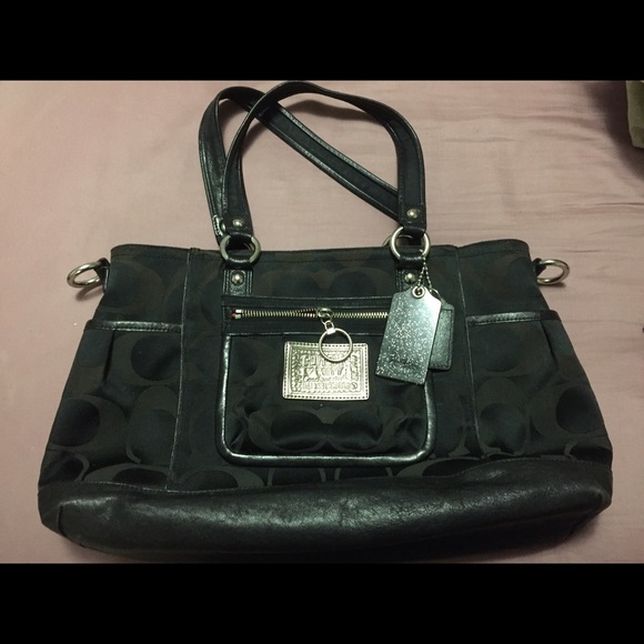 Coach poppy medium/large purse