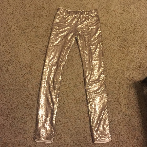 May & July Sequin Leggings