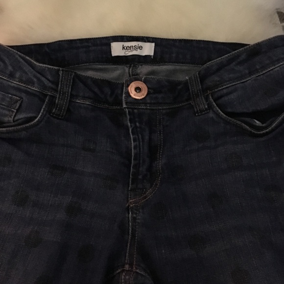 Kensie polka dot jeans! - Picture 4 of 4