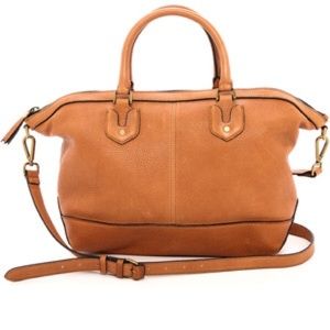 Madewell Berliner Satchel Cognac