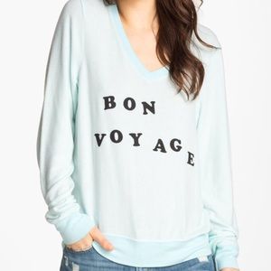 ⚡️TGIF SALE⚡️🆕Wildfox Bon Voyage Sweatshirt