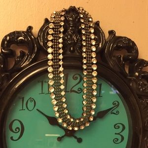 Prom necklace and earring set!!