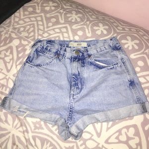 Topshop High Waisted Shorts