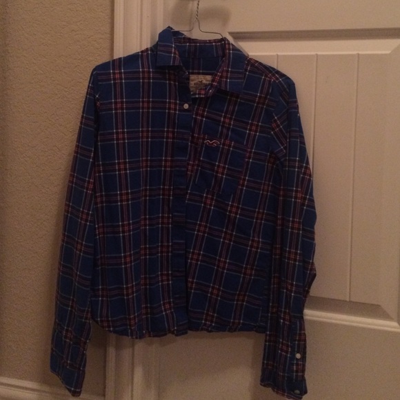 Hollister plaid flannel