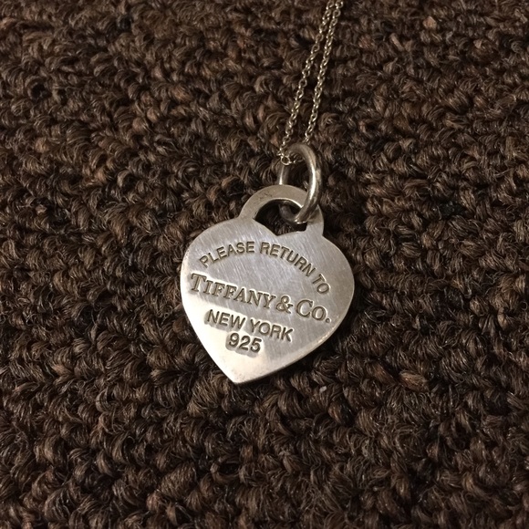 Please Return to Tiffany & Co. Heart necklace