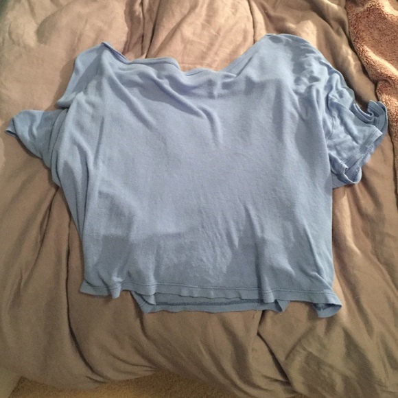 H&M jersey crop top