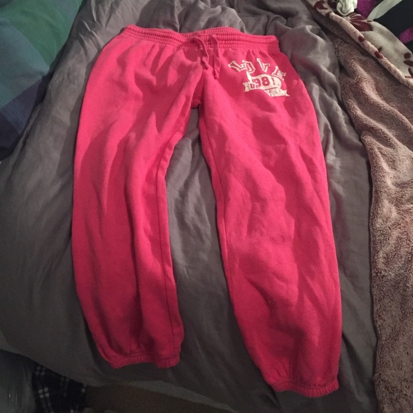 Pink Capri sweatpants