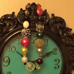 Multicolor beaded necklace