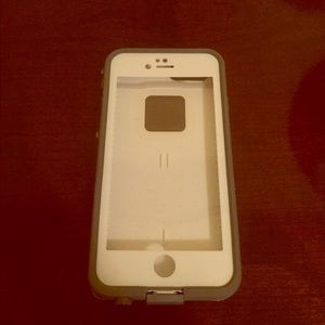 iPhone 6 gray and White Lifeproof