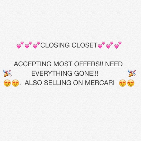 Need all my things gone!!! 🎉