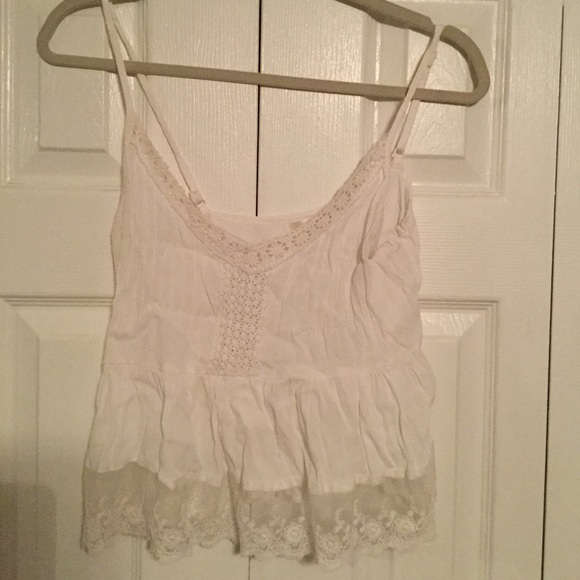 LF summer white top!!!