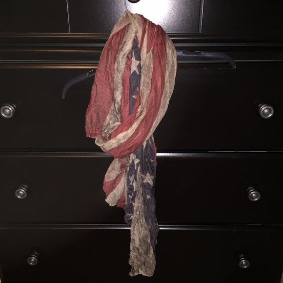 American flag scarf