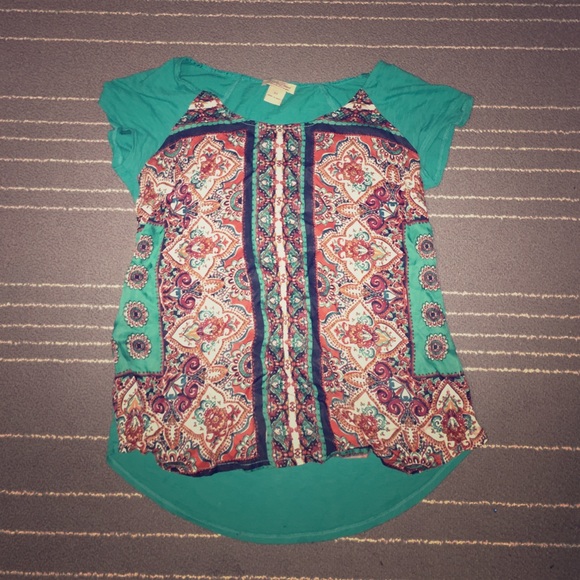 Patterned Blouse