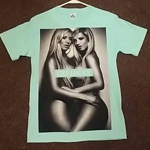 Get lucky small mens t shirt