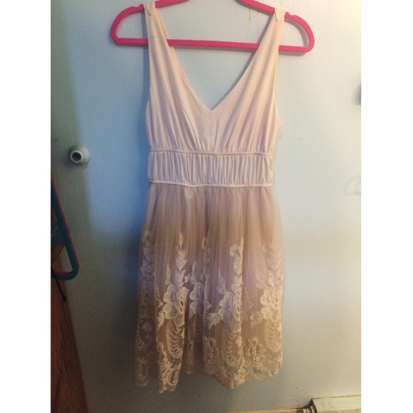 Romantic Satin and Lace Midi-Dress