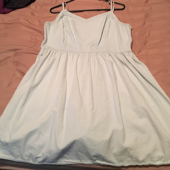 Light blue casual dress