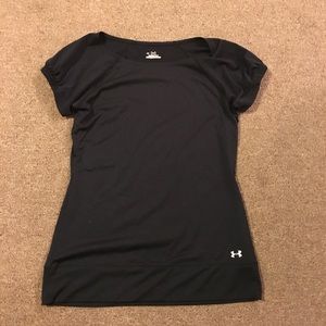 Under Armour Black work out shirt. Size Medium