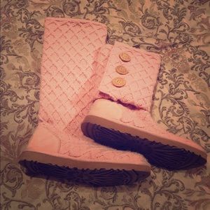 Size 8 Ugg Boots Pink
