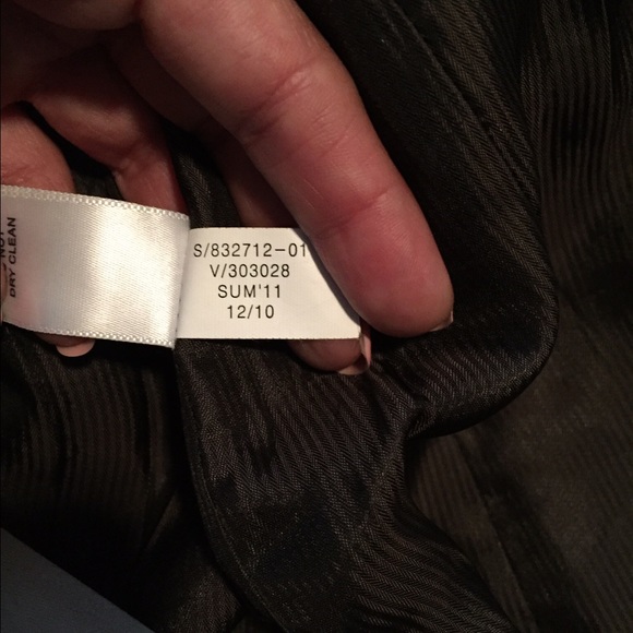 Banana Republic Ruffled Belted Trench Coat Jacket - Picture 2 of 3
