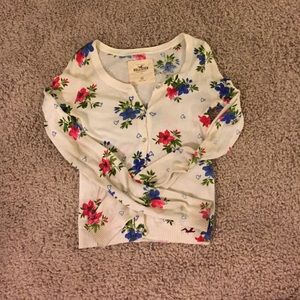 Hollister button down shirt/sweater