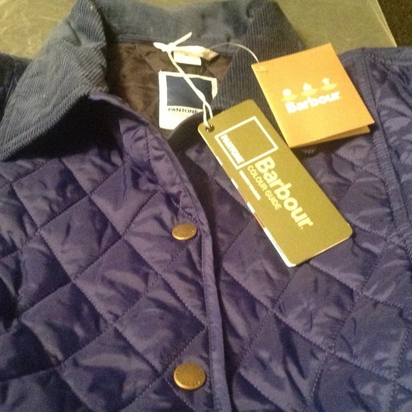Barbour Jackets & Blazers - Barbour Pantone blue prism quilt jacket. NWT