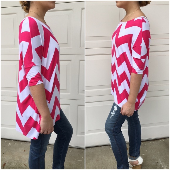 🔻clearance🔻Chevron print tunics - Picture 2 of 3