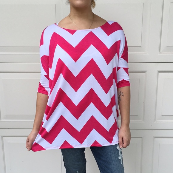 🔻clearance🔻Chevron print tunics - Picture 3 of 3