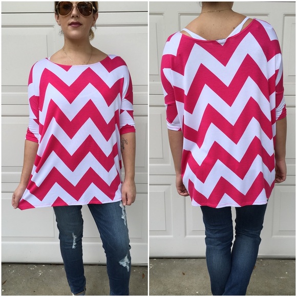Tops - 🔻clearance🔻Chevron print tunics