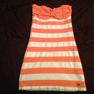 Hollister strapless shirt!