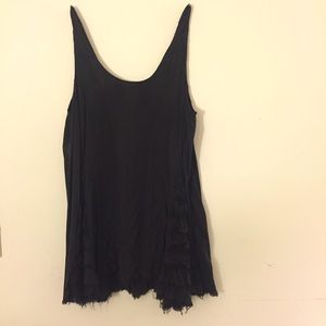 Free People Ruffle Tank