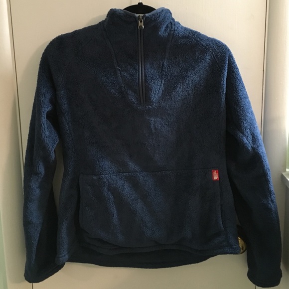 North face fleece sweatshirt