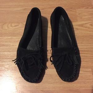Minnetonka Black Moccasins (will take offers)