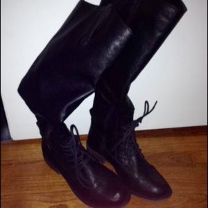 Size 8 knee-high boots-- NWOT