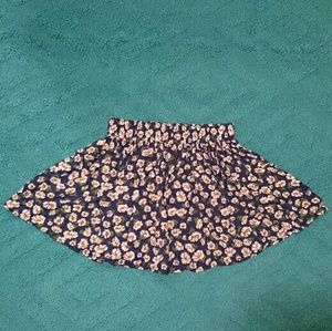 Floral skater skirt