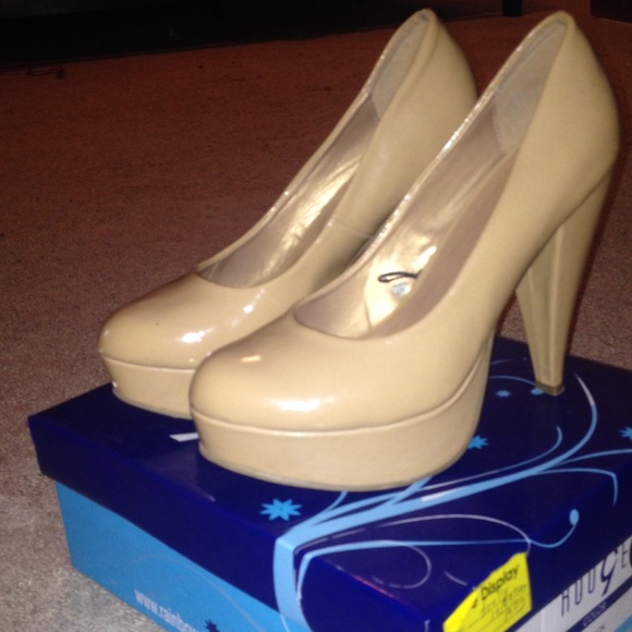 Nude Forever 21 Platform heels