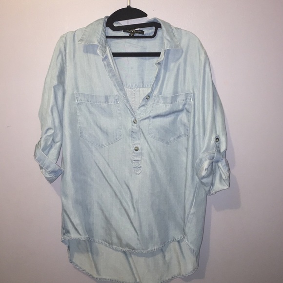 Half button up