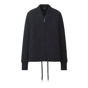 NWT UNIQLO URBAN SWEAT BLACK JACKET