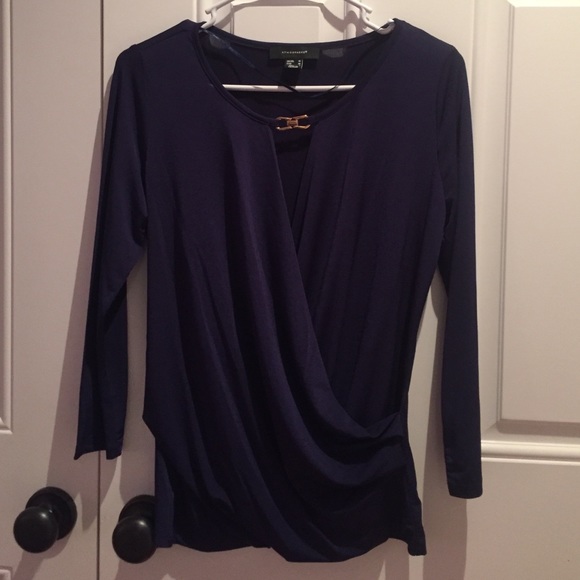 NWOT wrap front top