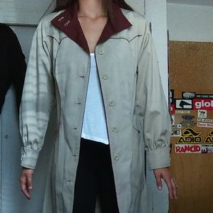 Womens Long Trenchcoat