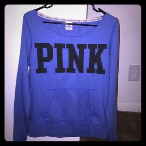 Blue Off Shoulder VS Crew