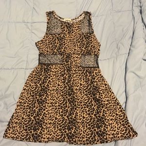 Cheetah Print Dress