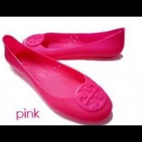 Tory Burch Jelly Reva flats.
