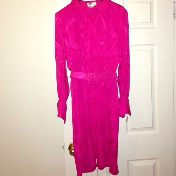 Gorgeous Vintage Fuchsia Dress