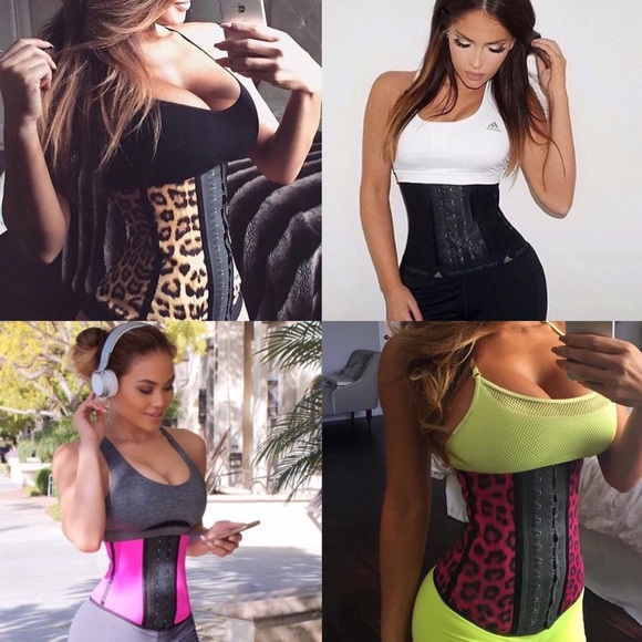 Tops - • Latex steel boned waist trainers XS-4XL •