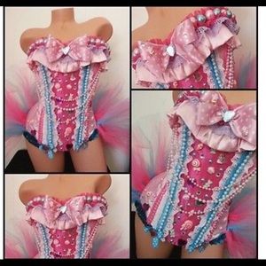 💕Sold💕 Candy rave costume outfit corset