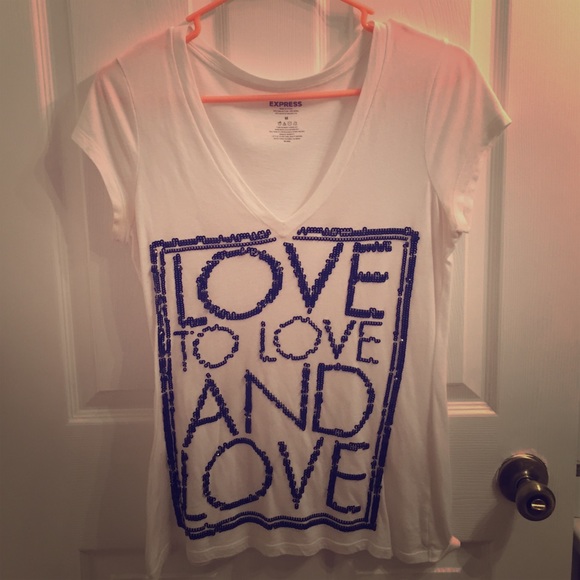 Express LOVE Graphic Tee