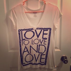 Express LOVE Graphic Tee