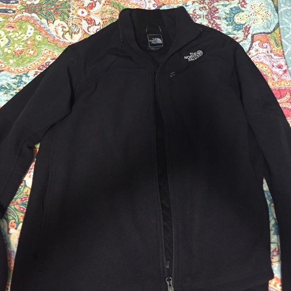 Men's black moth face jacket zip up